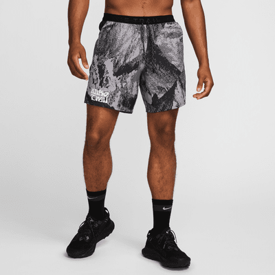 Short de running Dri-FIT avec sous-short intégré 18 cm Nike Trail Stride pour homme