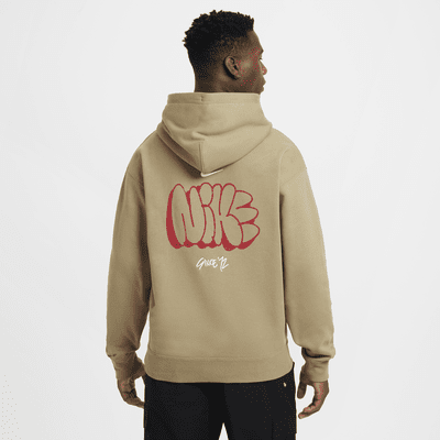 Sweat à capuche en tissu Fleece Nike Solo Swoosh pour Homme