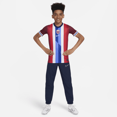 Norge 2024/25 Stadium Nike Dri-FIT Replica fotballdrakt til store barn (herrelaget, hjemmedrakt)