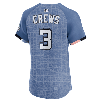 Dylan Crews Washington Nationals City Connect Men's Nike Dri-FIT ADV MLB Elite Jersey