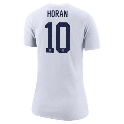 Playera de fútbol Nike para mujer Lindsey Horan USWNT