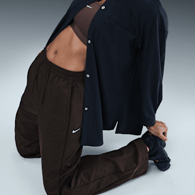 Nike Windrunner Women's High-Waisted Woven Open-Hem Trousers