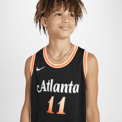 Trae Young Atlanta Hawks City Edition Nike Swingman NBA-jersey met Dri-FIT voor kids