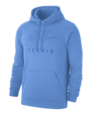 Мужское худи Nike Swoosh Club Fleece Tennis Pullover Hoodie для тенниса