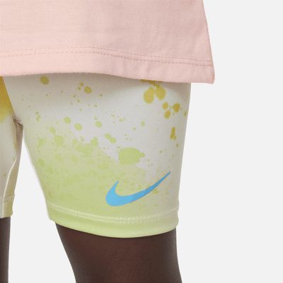 Nike "Just DIY It" Bike Shorts Set Toddler 2-Piece set