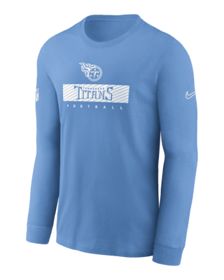 Мужская футболка Tennessee Titans Sideline Team Issue Nike Dri-FIT NFL Long-Sleeve