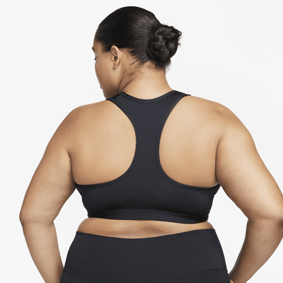 Nike Swoosh Medium Support padded sport-bh (Plus Size)