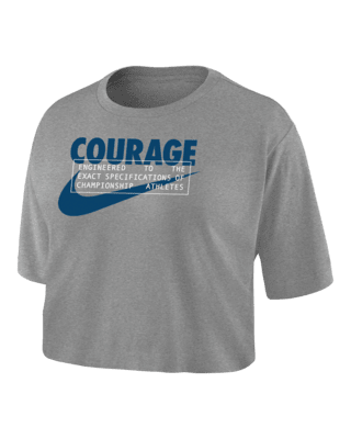 Женская футболка North Carolina Courage Nike Dri-FIT Soccer Cropped