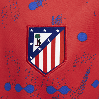 Atlético Madrid Academy Pro Nike Dri-FIT warming-upvoetbaltop met korte mouwen voor kids