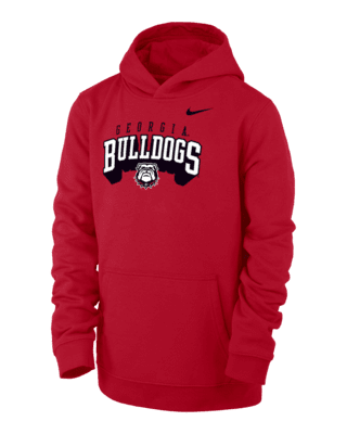 Подростковое худи Georgia Club Fleece Big Kids' (Boys') Nike College Pullover Hoodie