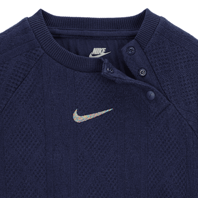 Mono de tejido trenzado para bebé (0 a 9 meses) Nike ReadySet