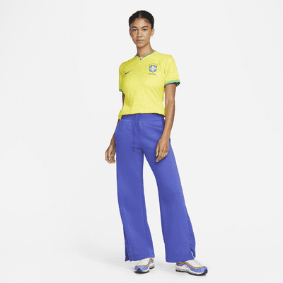 Brazil 2022/23 Stadium Home Women's Nike Dri-FIT Football Shirt. Nike FI