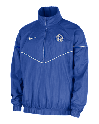 Мужская куртка Dallas Mavericks Courtside Windrunner Nike NBA Anorak для бега