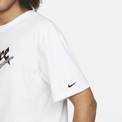 Playera de básquetbol para hombre Nike Force Swoosh
