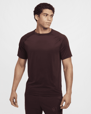 Мужские шорты Nike Ready Dri-FIT Short-Sleeve Fitness Top для тренировок