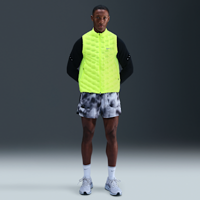 Chaleco de running con plumón para hombre Nike Therma-FIT ADV Repel AeroLoft