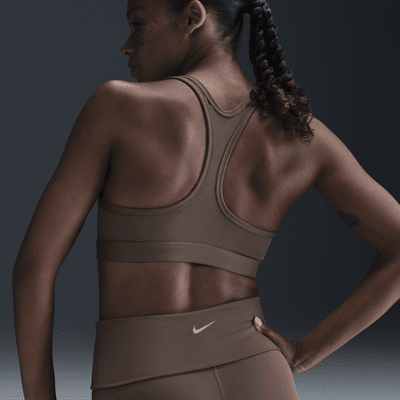 Nike Swoosh Light Support párnázás nélküli női sportmelltartó