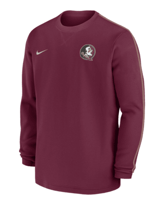 Мужские  Florida State Seminoles Sideline Coach Nike College Long-Sleeve Top