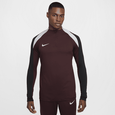 Nike Strike Dri-FIT-Fußball-Drill-Herrenoberteil mit Halbreißverschluss