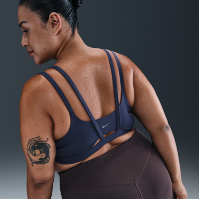 Nike Zenvy Strappy Women's Light-Support Padded Sports Bra (Plus Size)