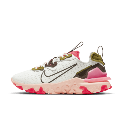 white nike react vision women's