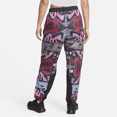 Joggers de tiro alto de tejido Woven para mujer Nike Sportswear