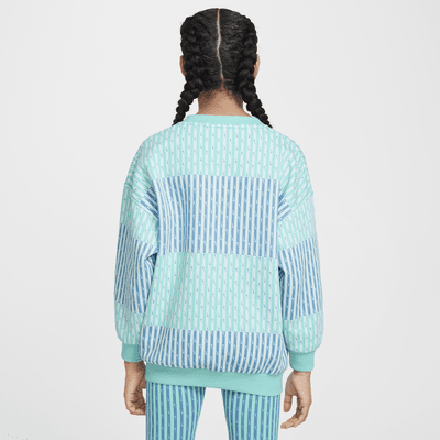 Felpa oversize Nike Sportswear Club Fleece – Ragazza