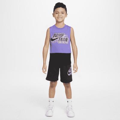 Jordan Completo tuta bambino essentials fleece aop set 85A729-R78 