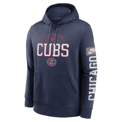 Мужское худи Chicago Cubs Cooperstown Splitter Club