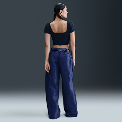Nike Sportswear Phoenix Cozy Bouclé Women's Short-Sleeve Cropped Knit Top
