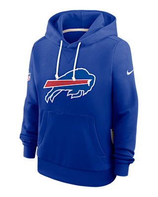 Женское худи Buffalo Bills Sideline Nike Dri-FIT NFL Pullover Hoodie