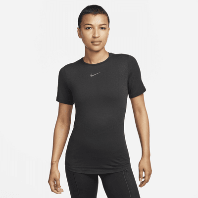 Haut de running à manches courtes Dri-FIT Nike Swift Wool pour femme