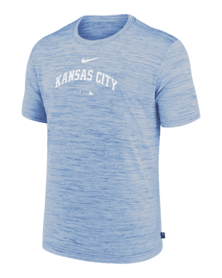 Мужская футболка Kansas City Royals Authentic Collection Practice Velocity Nike Dri-FIT MLB