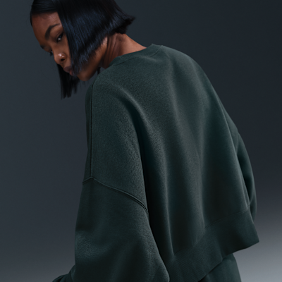 Sudadera de cuello redondo sin cierre extra oversized para mujer Nike Sportswear Phoenix Fleece