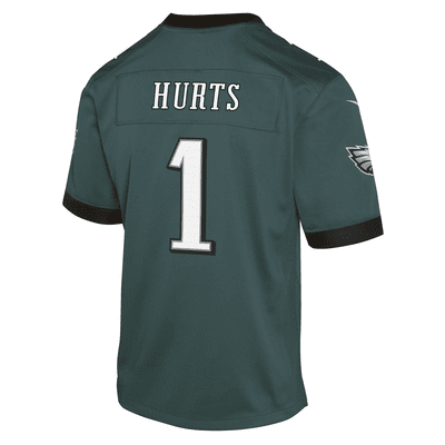 Jalen Hurts Philadelphia Eagles Big Kids' Nike Dri-FIT NFL Football Jersey