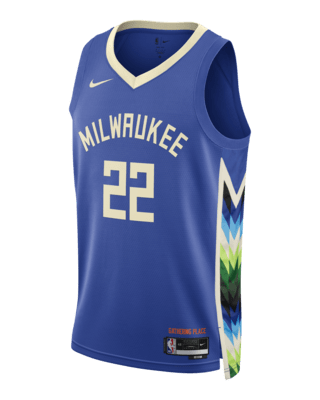 Nike Giannis Antetokounmpo Milwaukee Bucks jersey - 2021-22 Icon Edition -  Sz XL