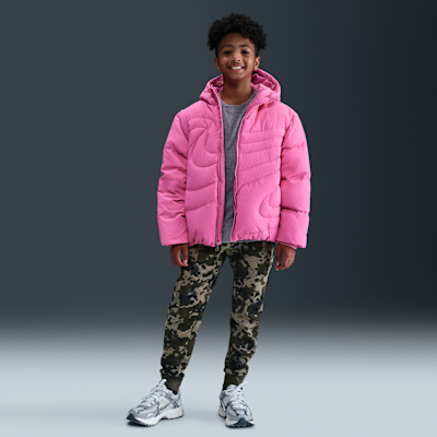 나이키 스포츠웨어 주니어 퀼팅 스우시 필드 재킷