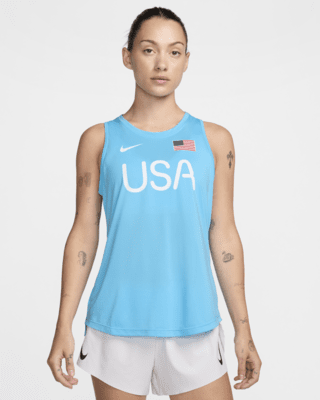 Женские  USA One Nike Dri-FIT Tank для бега