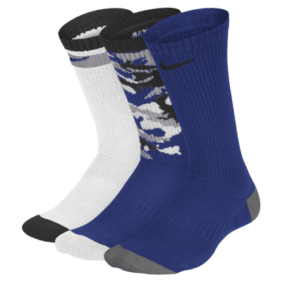 Nike Everyday Cushioned Kids' Crew Socks (3 Pairs)