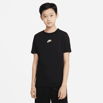black nike shirt boys
