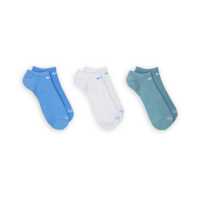 Nike Everyday Plus Cushion Training No-Show Socks (3 Pairs)