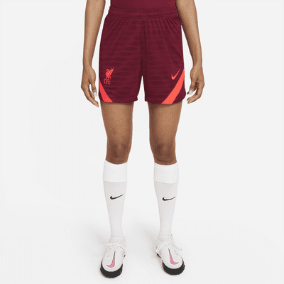 Liverpool FC Strike Nike Dri-FIT Fußballshorts für Damen. Nike DE