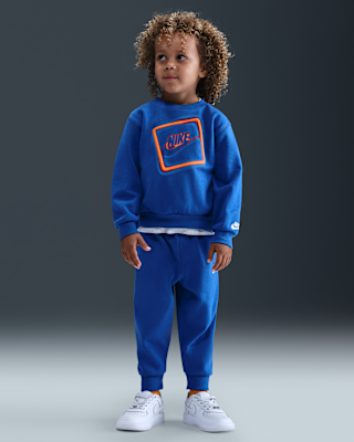 Детские  Nike Glow With Me Toddler Lightweight Fleece 2-Piece Crew Set