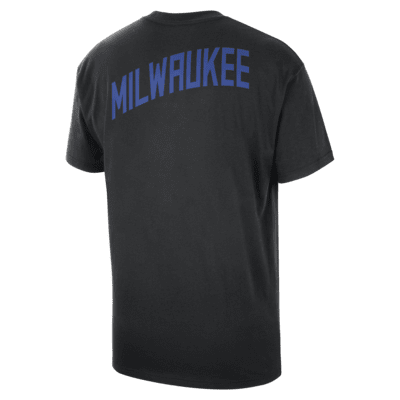 Milwaukee Bucks 2023/24 City Edition Men's Nike NBA Courtside Max90 T-Shirt