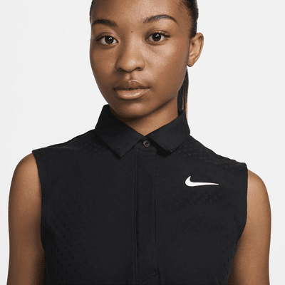 Polo de golf sin mangas Dri-FIT ADV para mujer Nike Tour