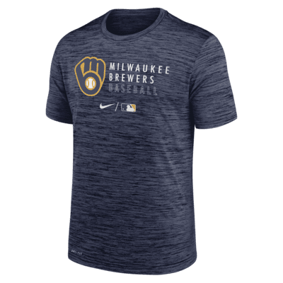 Nike Local (MLB Milwaukee Brewers) Men's T-Shirt