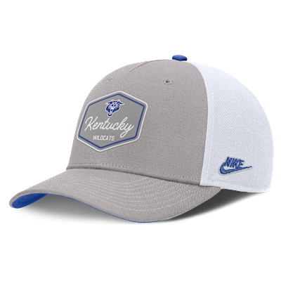 Gorra universitaria Nike ajustable para hombre Kentucky Legacy Rise