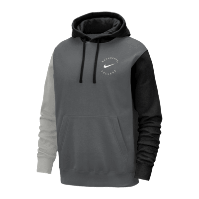 Sudadera con gorro universitaria Nike para hombre Morehouse Club Fleece