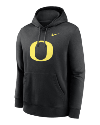 Мужское худи Oregon Ducks Primetime Evergreen Club Primary Logo Nike College Pullover Hoodie