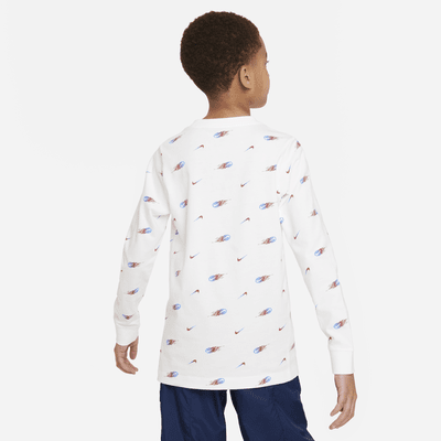 Nike Sportswear Big Kids' Long-Sleeve T-Shirt